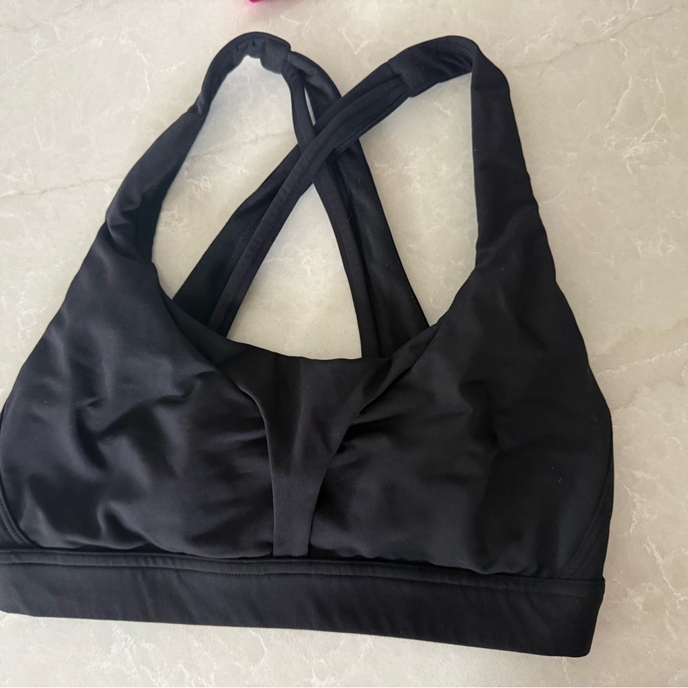 lululemon athletica Black Sports Bra